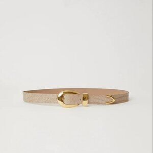 B-Low The Belt Victoria Croco Luster Belt - NEVER WORN!